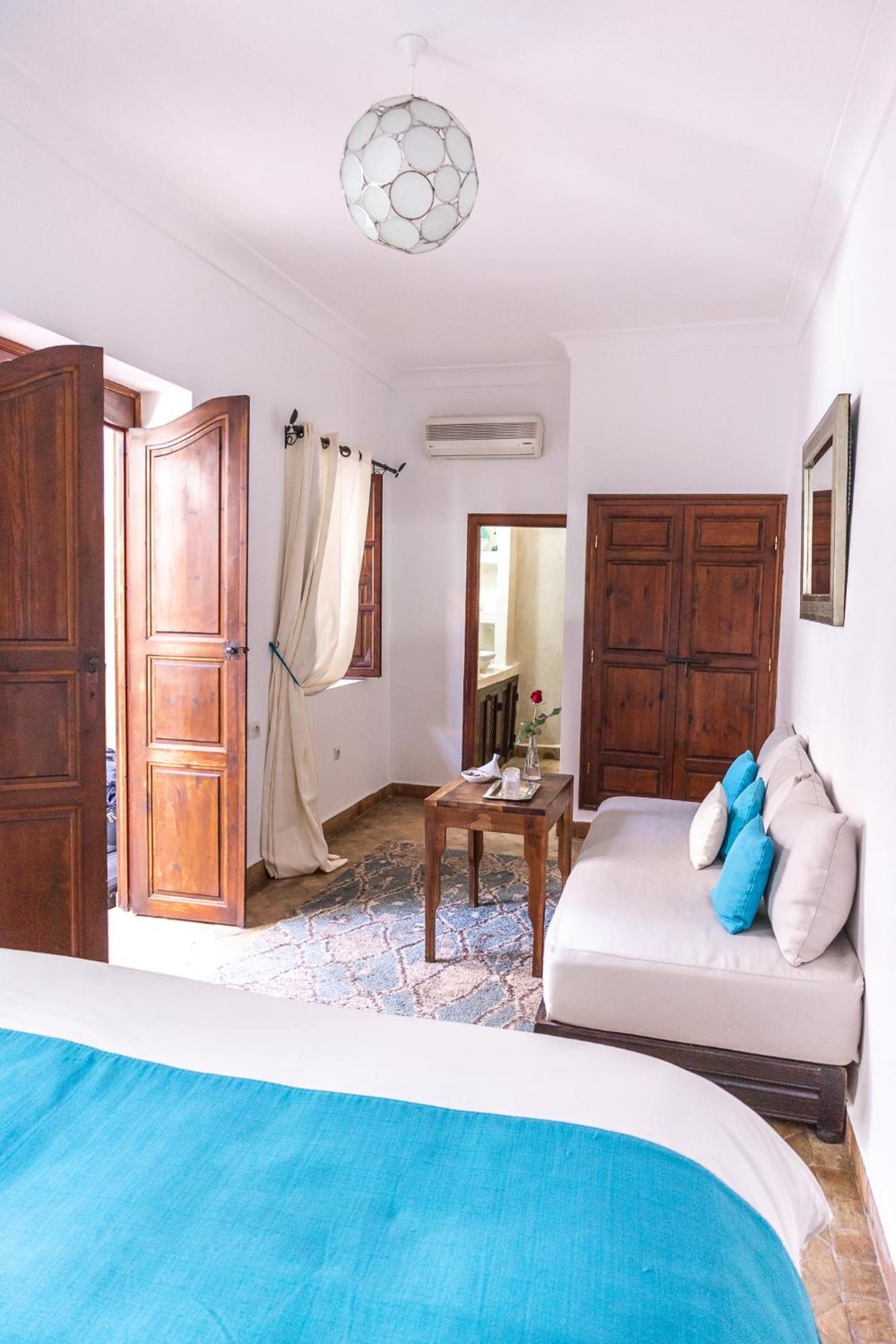 达尔艾尔玛和Spa摩洛哥传统庭院住宅 马拉喀什 客房 照片